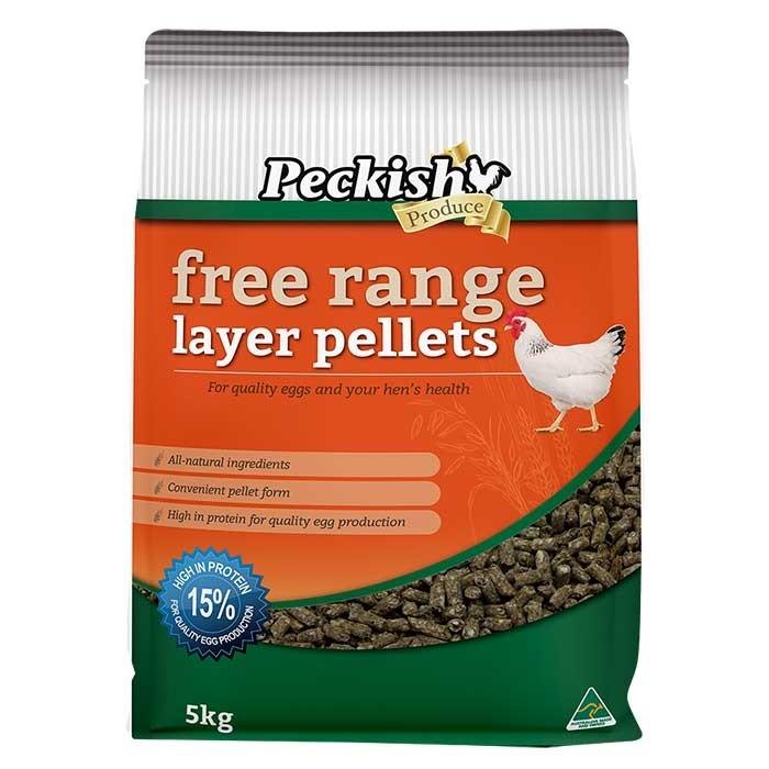 Peckish Free Range Poultry Layer Pellets 5kg - PetBuy