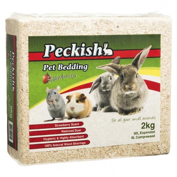 Peckish Pet Bedding Strawberry 2kg - PetBuy