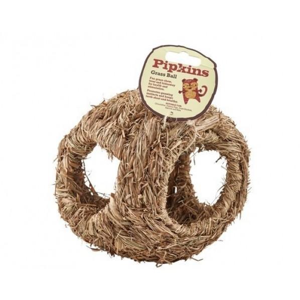 Pipkins Grass Ball Small Pet Toy Medium - PetBuy