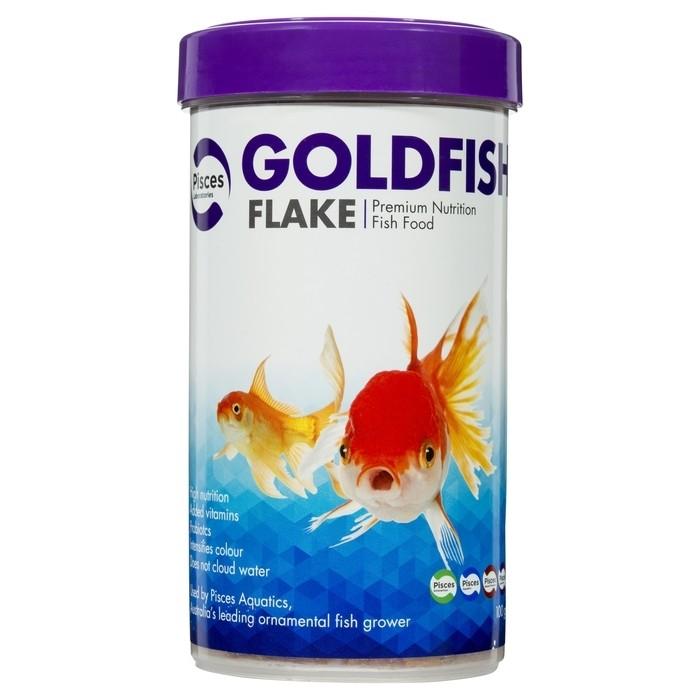 Pisces Laboratories Premium Goldfish Flake 100g - PetBuy