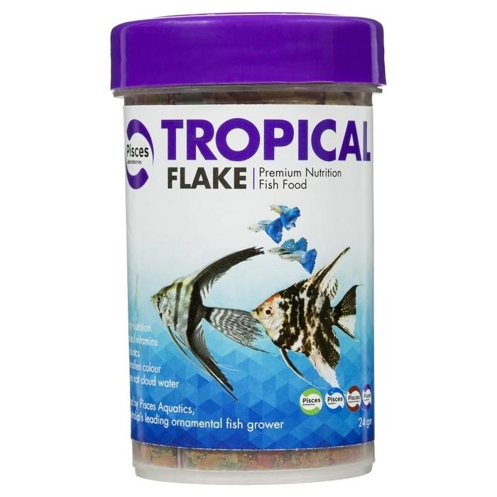 Pisces Laboratories Premium Tropical Fish Flake 24g - PetBuy