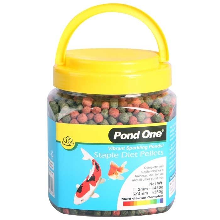 Pond One Staple Diet Pellets 4mm 360g - PetBuy