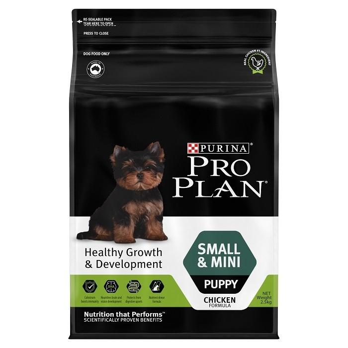 Pro Plan Small Breed Healthy Growth & Development Puppy Food 2.5kg - PetBuy