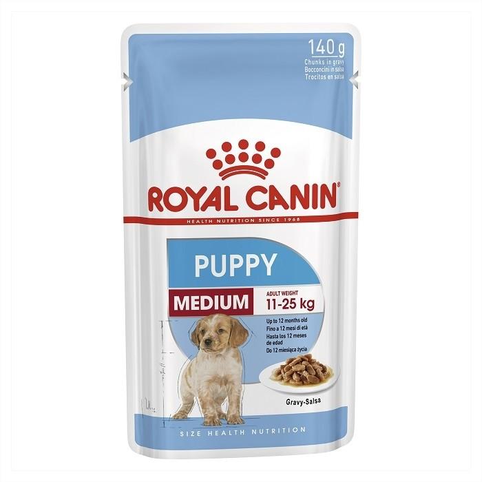 Royal Canin Medium Breed Junior Puppy Pouch 140gx10 - PetBuy