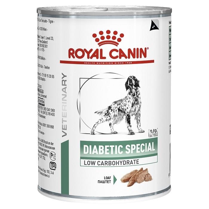 Royal Canin Veterinary Diet Adult Diabetic Dog Food 410gx12 - PetBuy