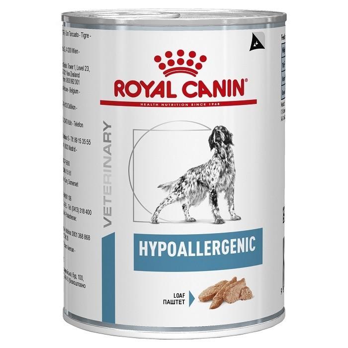 Royal Canin Veterinary Diet Hypoallergenic Dog Food 400gx12 - PetBuy