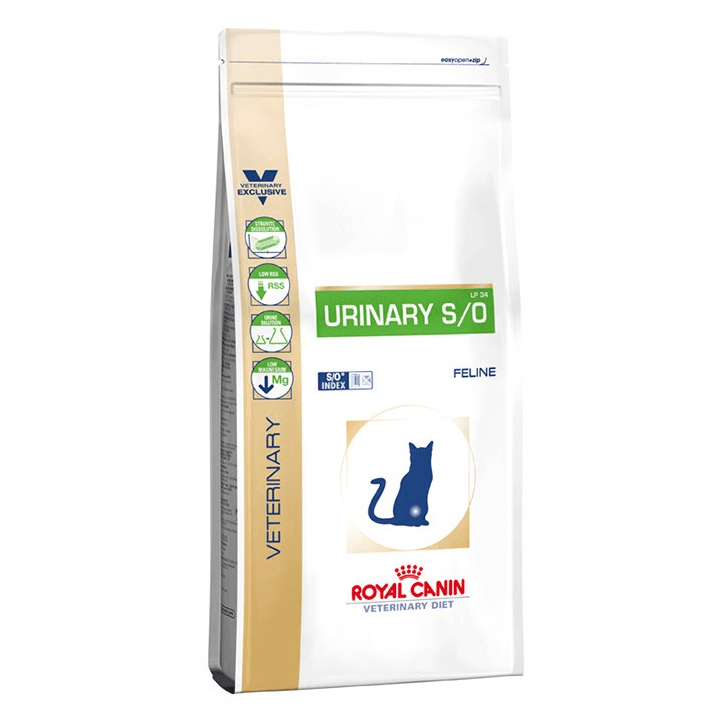 Royal Canin Veterinary Urinary S/O Adult Cat Food 7kg - PetBuy