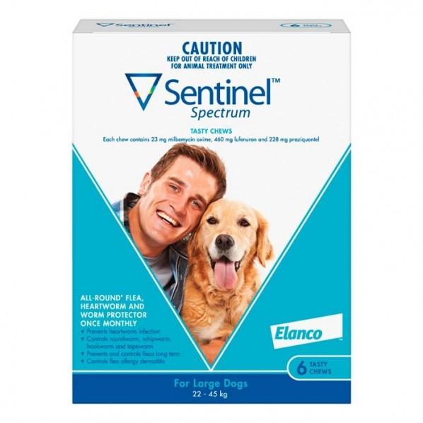 Sentinel Spectrum For Large Dogs 22-45kg - PetBuy