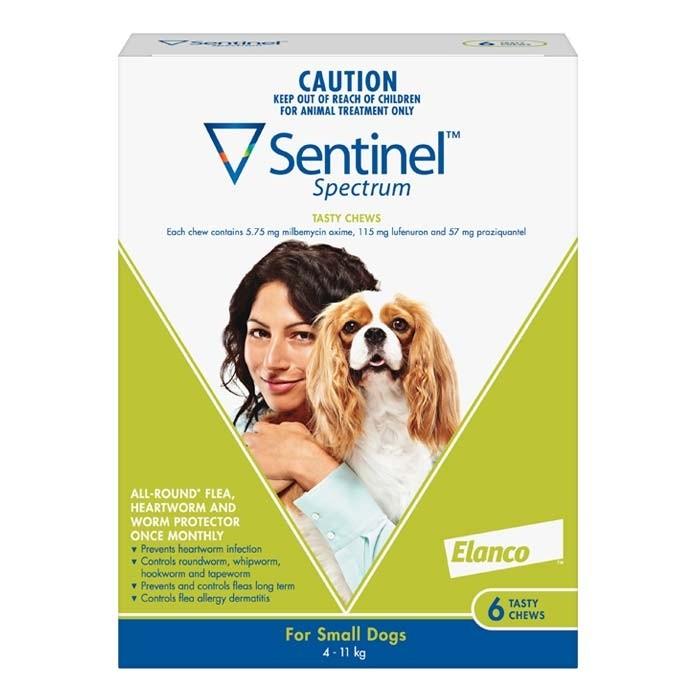 Sentinel Spectrum For Small Dogs 4-11kg - PetBuy