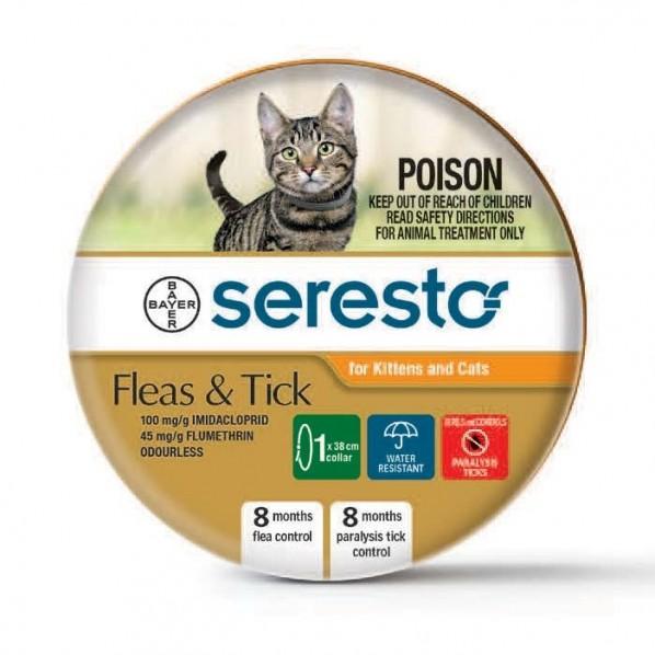 Seresto Flea & Tick Cat Collar - PetBuy