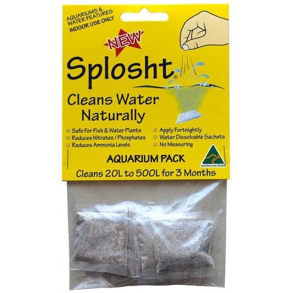 Splosht Aquarium Pack 20L to 500L 3g - PetBuy