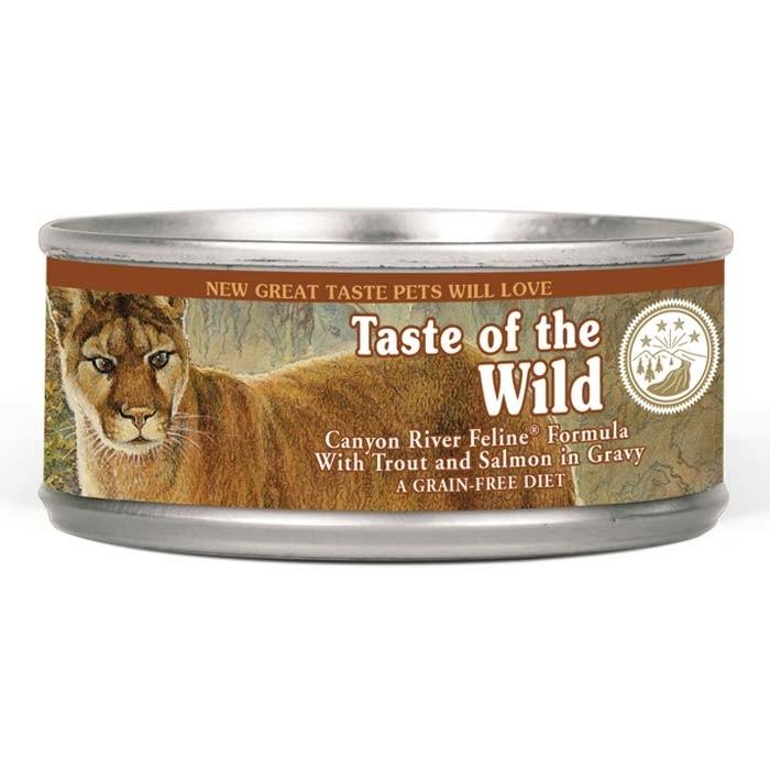 Taste Of The Wild Canyon River Adult Cat Food 85gx24 - PetBuy