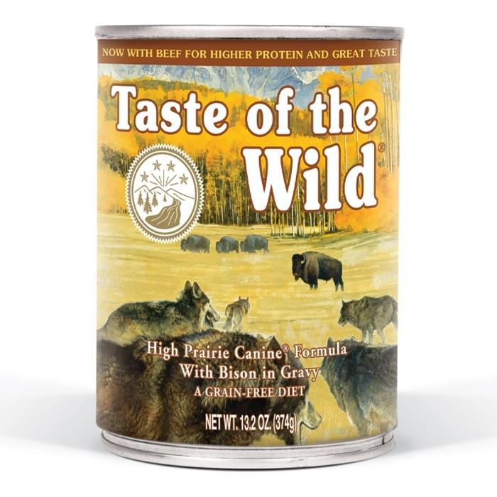 Taste Of The Wild High Prairie Adult Dog Food 374g - PetBuy
