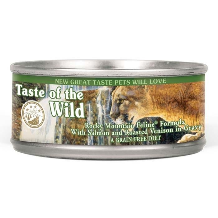 Taste Of The Wild Rocky Mountain Adult Cat Food 85gx24 - PetBuy