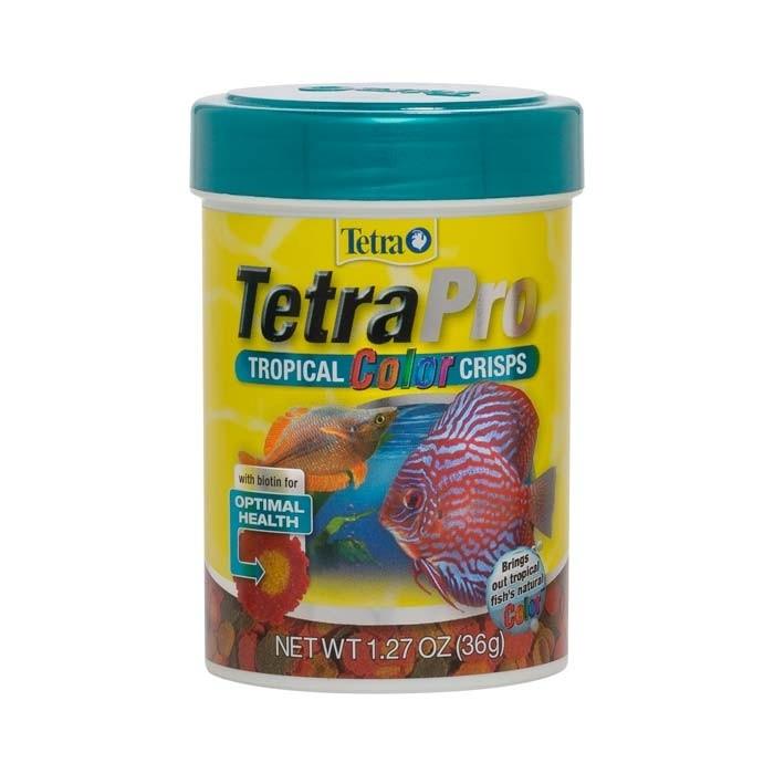Tetra Colour Crisps Tropical Fish Food 36g - PetBuy