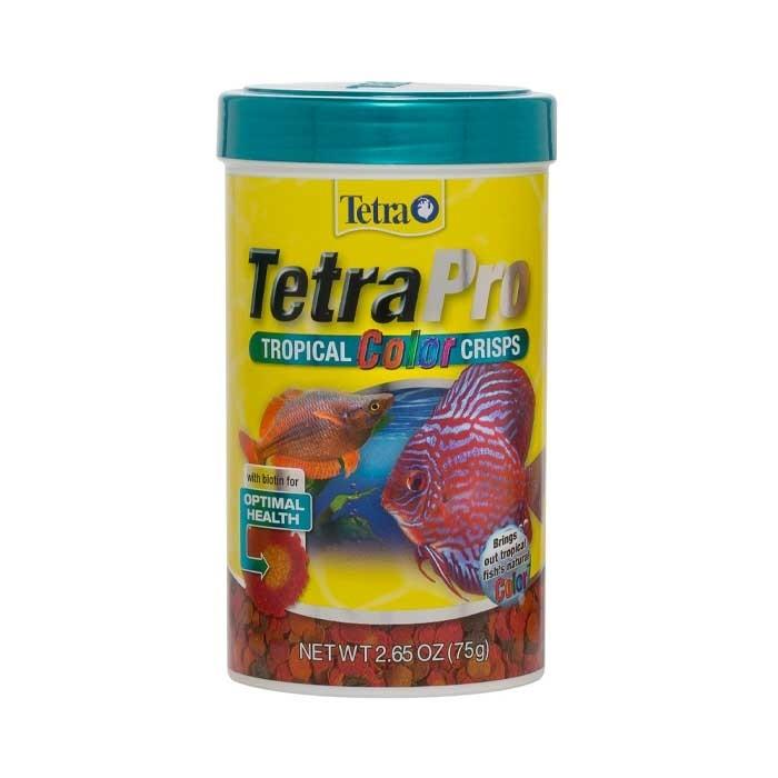 Tetra Colour Crisps Tropical Fish Food 75g - PetBuy