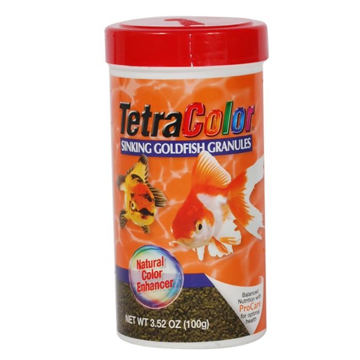 Tetra Goldfish ColorFin Fish Food 100g - PetBuy