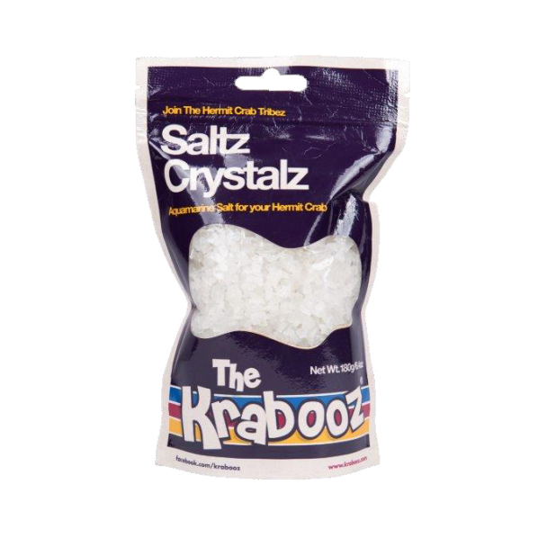 The Krabooz Saltz Crystalz Hermit Crab Bath Salts 180g - PetBuy
