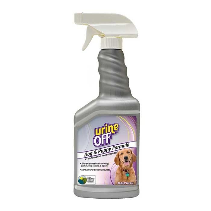 Urine Off Dog & Puppy Odour & Stain Remover Formula 500ml - PetBuy