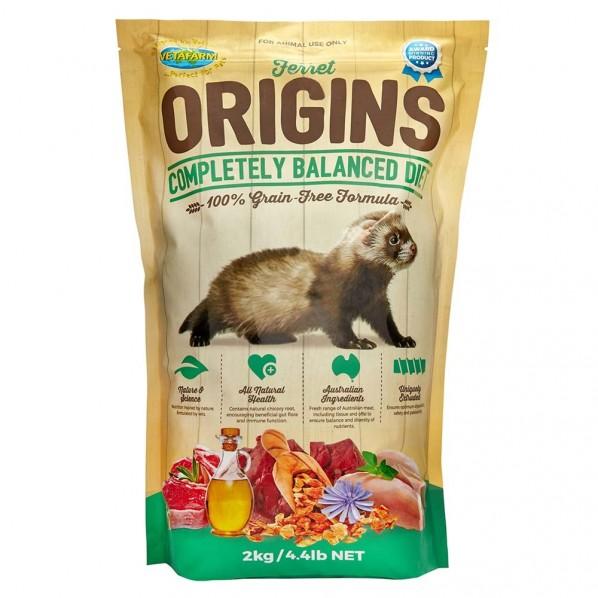 Vetafarm Ferret Origins Diet 2kg - PetBuy