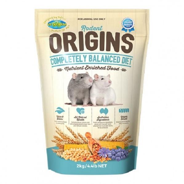 Vetafarm Rodent Origins 2kg - PetBuy