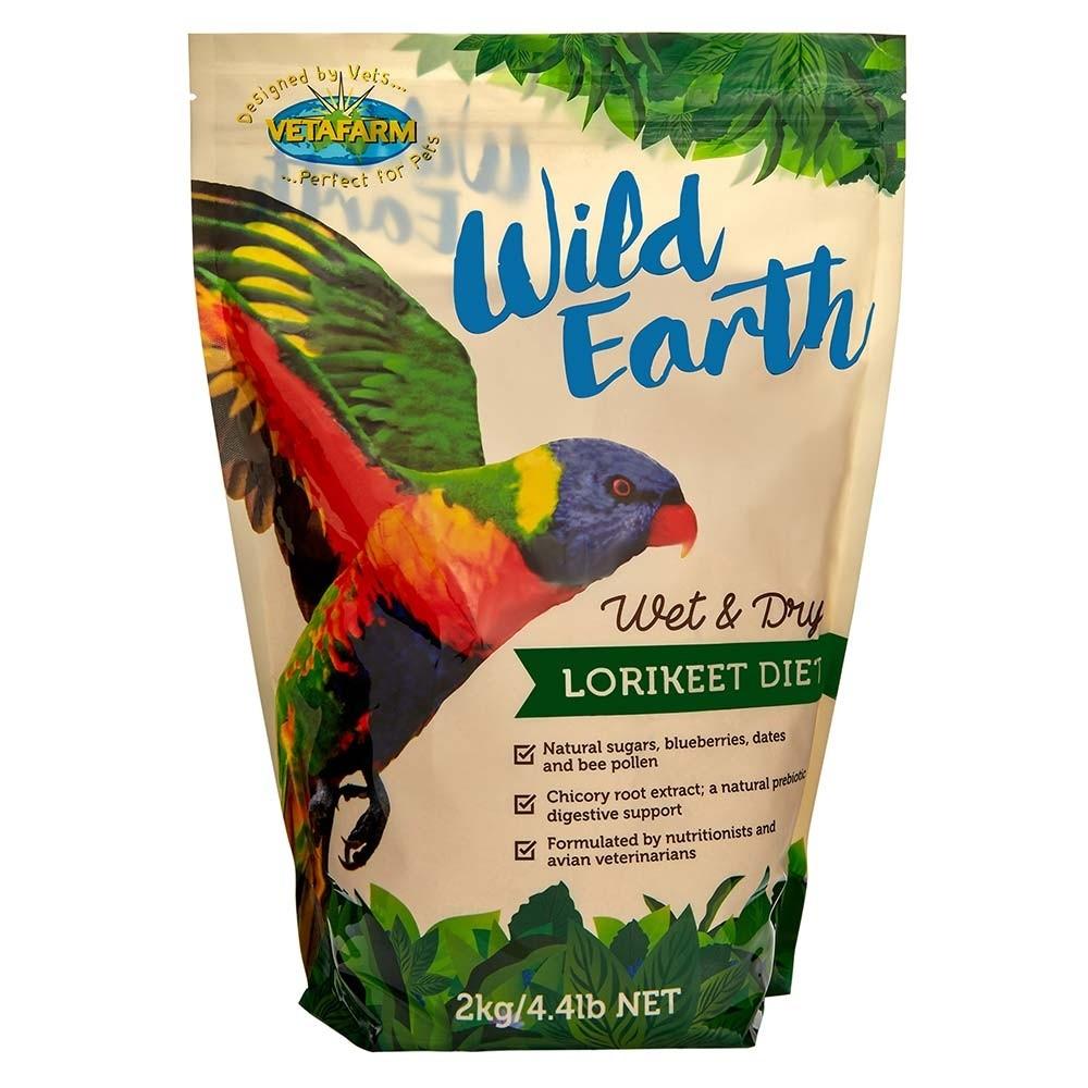 Vetafarm Wild Earth Lorikeet Mix 2kg - PetBuy