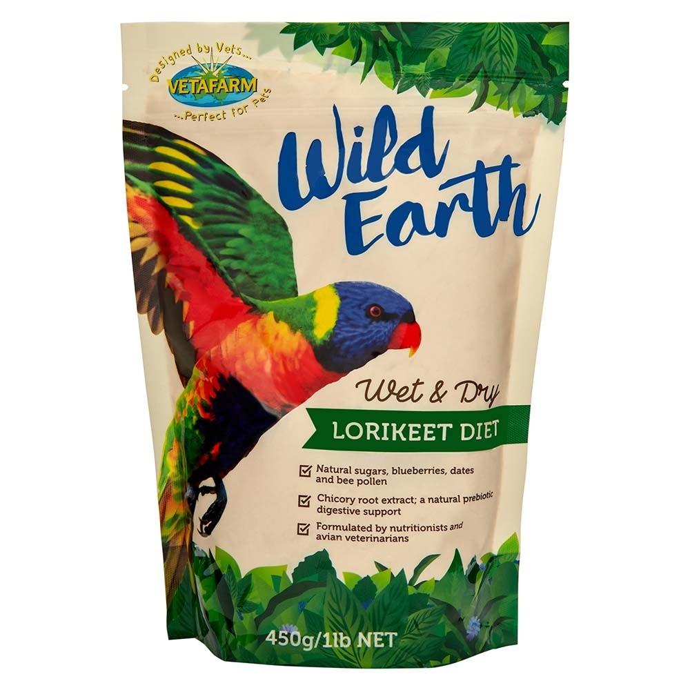 Vetafarm Wild Earth Lorikeet Mix 450g - PetBuy