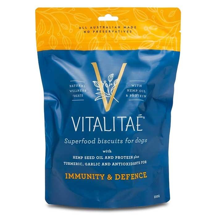 Vitalitae Immune & Defence Biscuits Dog Treat 350g - PetBuy