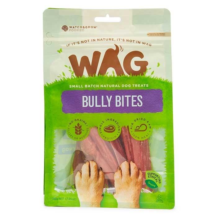 Watch & Grow Beef Bully Bites Dog Treat 200g - PetBuy