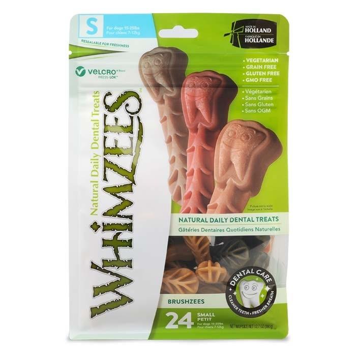 Whimzees Brushzees Dog Treat Value Bag Small - PetBuy