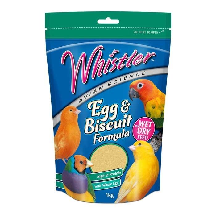 Whistler Egg & Biscuit Formula With Vanilla Bird Food 1kg - PetBuy