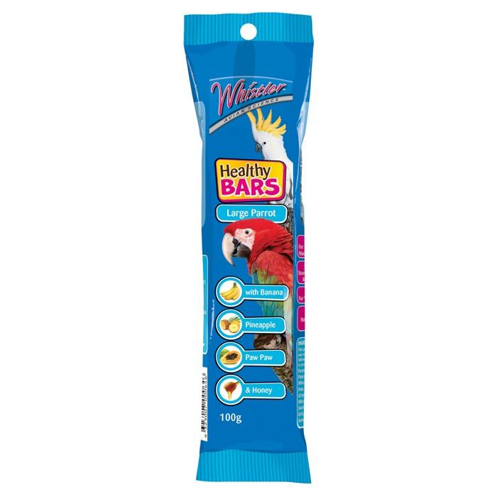 Whistler Healthy Bar Large Parrot Treat 100g - PetBuy