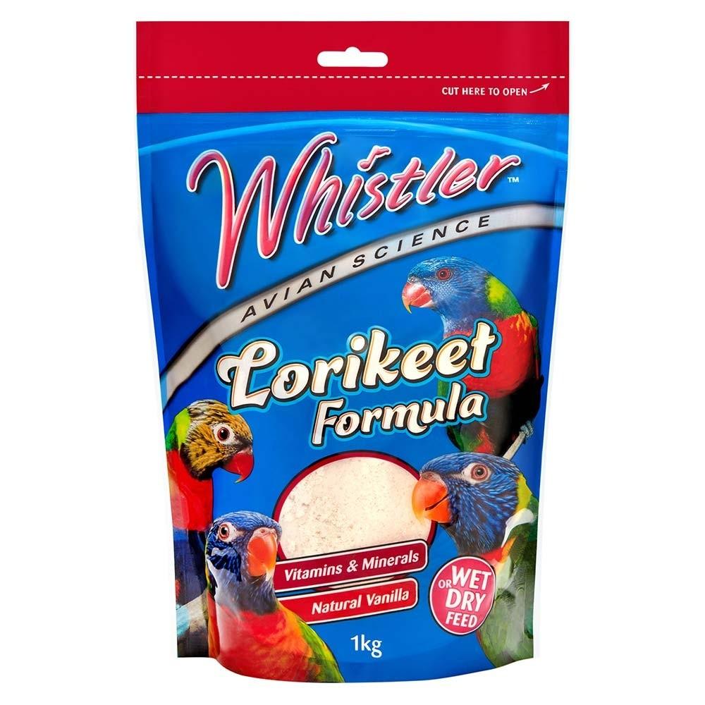 Whistler Wet Dry Formula Lorikeet Food 1kg - PetBuy