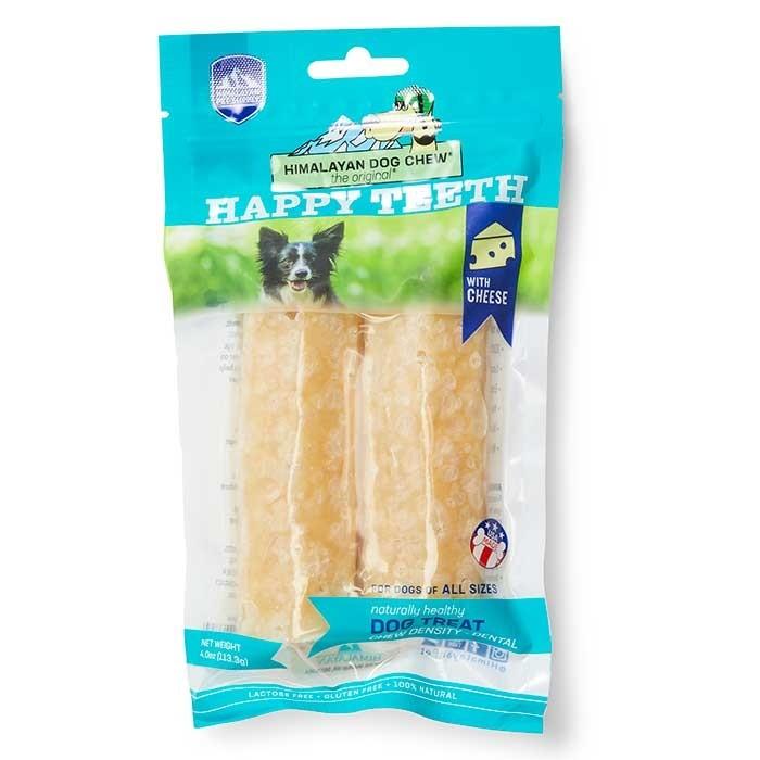 Yaky Happy Teeth Cheese Dog Treat 2 Pack - PetBuy