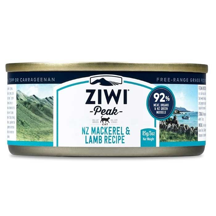 ZiwiPeak Mackerel & Lamb Adult Cat Can 85gx24 - PetBuy